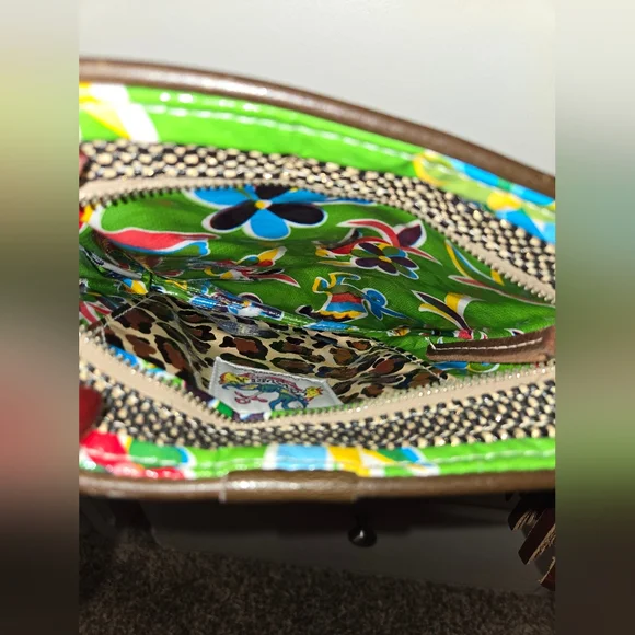 Consuela Crossbody Embroidered Leather Bag - Picture 5 of 7